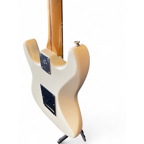 Used Fender Standard Stratocaster Alpine White Solid Body Electric Guitar