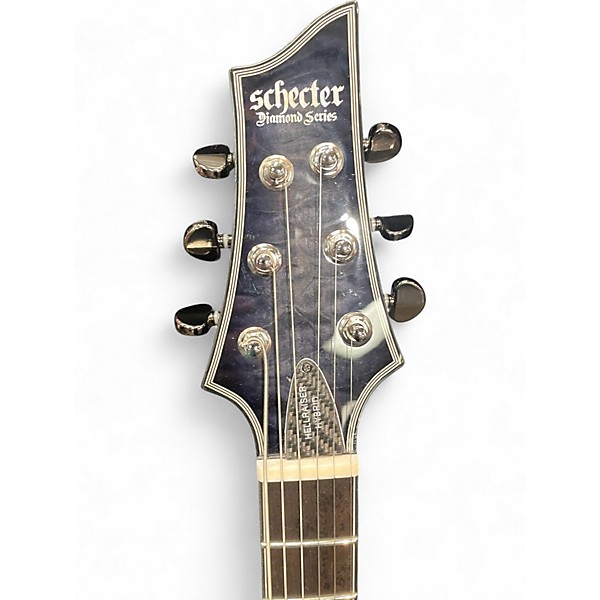 Used Schecter Guitar Research Hellraiser C1 Hybrid QUILTED MAPLE Solid Body Electric Guitar