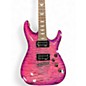 Used Schecter Guitar Research Omen Extreme 6 Electric Magenta Solid Body Electric Guitar