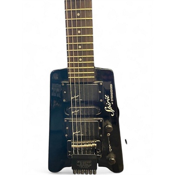 Used Steinberger Spirit GT Pro Black Solid Body Electric Guitar