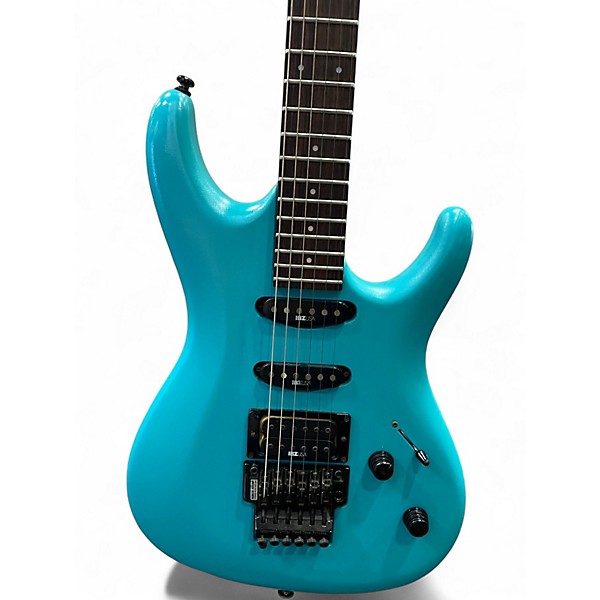 Vintage 1987 Ibanez 87'-97' RADIUS Blue Solid Body Electric Guitar