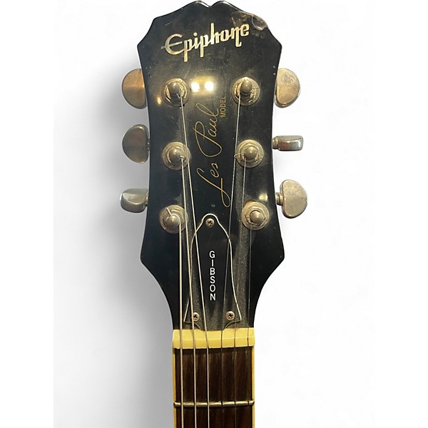 Used Epiphone Les Paul Standard Cherry Sunburst Solid Body Electric Guitar