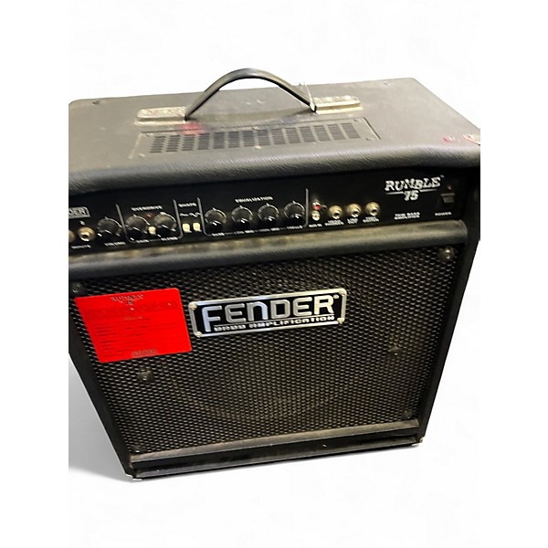 Used Fender Rumble 75  Bass Combo Amp