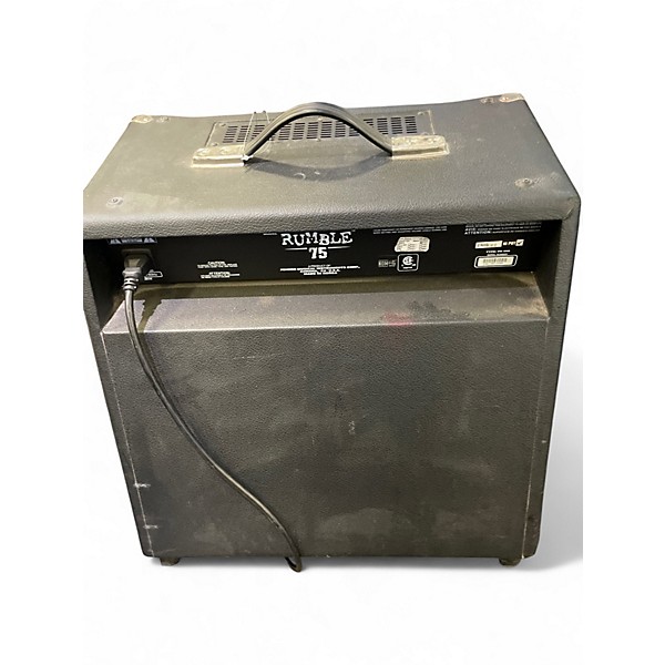 Used Fender Rumble 75  Bass Combo Amp