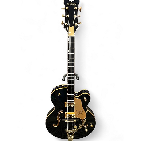 Used Gretsch Guitars SYNCHROMATIC FALCON Black Hollow Body Electric Guitar