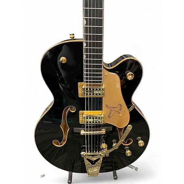 Used Gretsch Guitars SYNCHROMATIC FALCON Black Hollow Body Electric Guitar