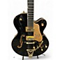 Used Gretsch Guitars SYNCHROMATIC FALCON Black Hollow Body Electric Guitar