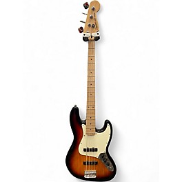Used Squier Affinity Jazz Bass 2 Color Sunburst Electric Bass Guitar