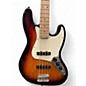 Used Squier Affinity Jazz Bass 2 Color Sunburst Electric Bass Guitar
