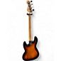 Used Squier Affinity Jazz Bass 2 Color Sunburst Electric Bass Guitar