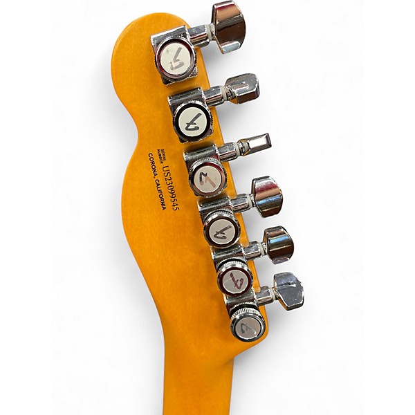 Used 2023 Fender American Ultra Luxe Telecaster 3 Color Sunburst Solid Body Electric Guitar