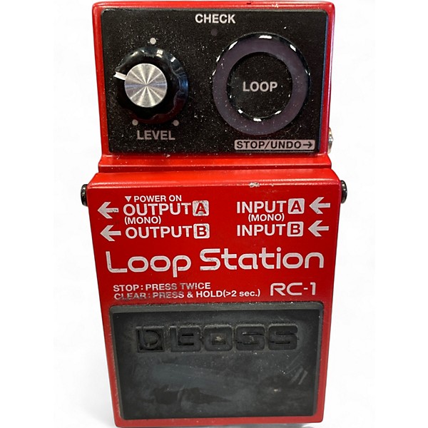 Used BOSS RC1 Loop Station Pedal