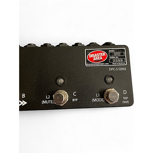 Used Disaster Area Designs DPC-5 MIDI Foot Controller