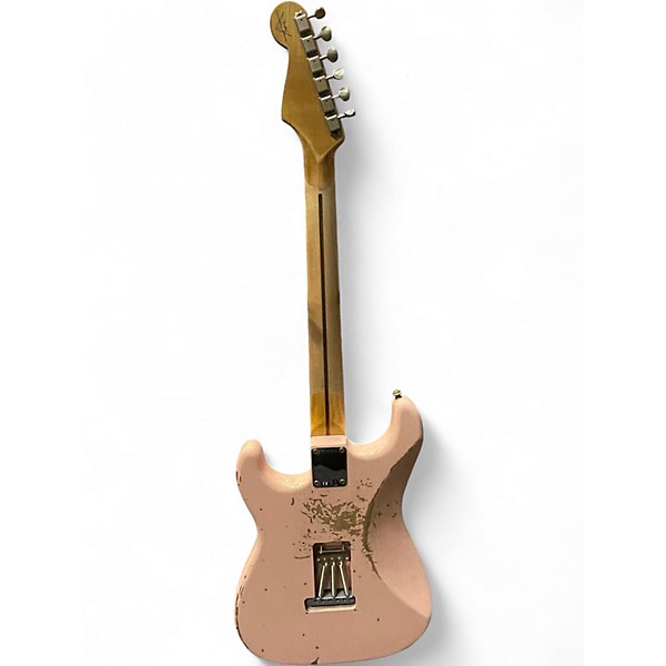 Used Fender 1957 CUSTOM SHOP STRATOCASTER HEAVY RELIC Shell Pink Solid Body Electric Guitar