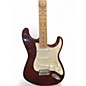 Used Fender Mexican Standard Stratocaster Candy Apple Red Solid Body Electric Guitar