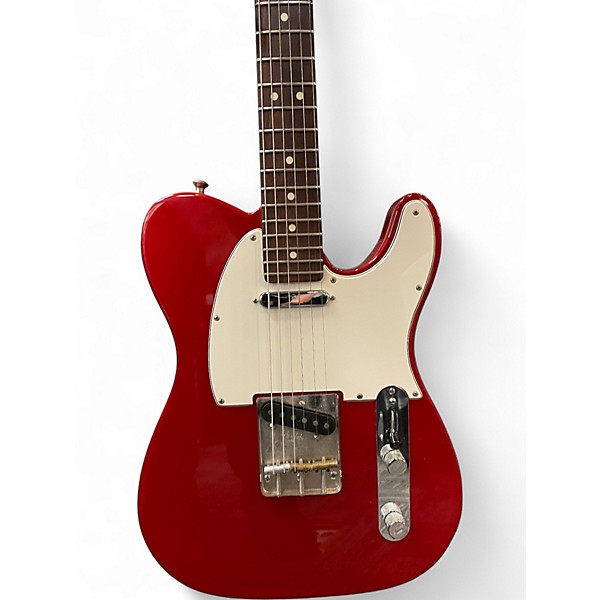 Used Fender American Standard Telecaster Candy Apple Red Solid Body Electric Guitar