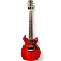 Used Burny DOUBLE CUT CHERRY RED Solid Body Electric Guitar thumbnail