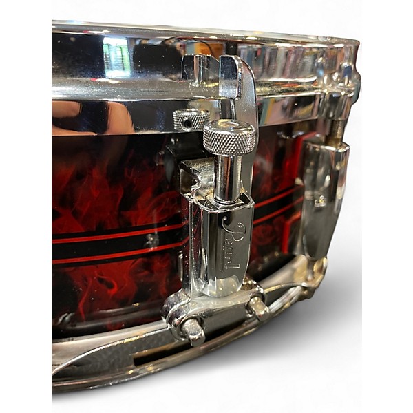 Used Pearl 14in Igniter Red Flame Drum