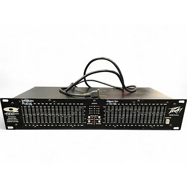 Used Peavey Q215 Stereo Graphic Equalizer Equalizer