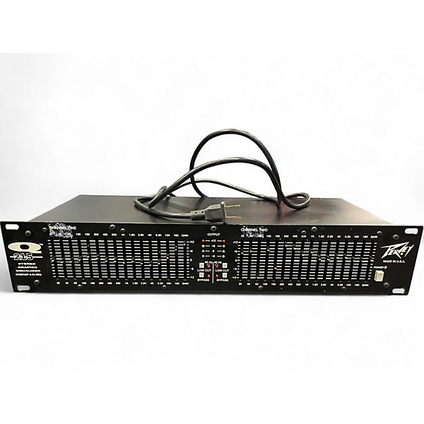 Used Peavey Q215 Stereo Graphic Equalizer Equalizer