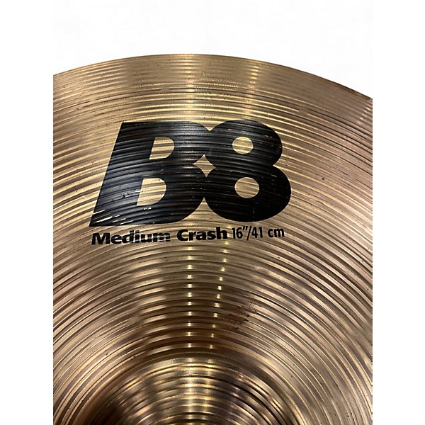 Used SABIAN 16in B8 Medium Crash Cymbal
