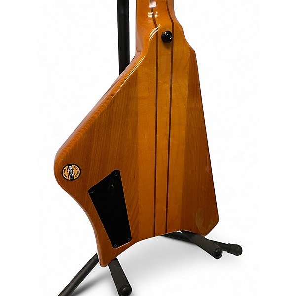 Used Bootlegger Ace Natural Electric Bass Guitar