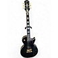 Used Epiphone Les Paul Custom P90 Ebony Solid Body Electric Guitar thumbnail