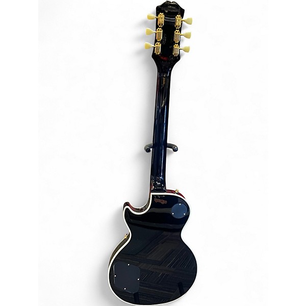 Used Epiphone Les Paul Custom P90 Ebony Solid Body Electric Guitar