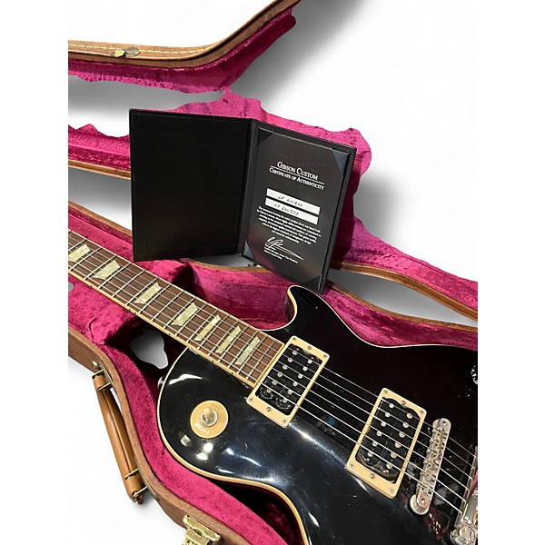 Used Gibson Custom Shop 2012 Les Paul Axcess Ebony Solid Body Electric Guitar