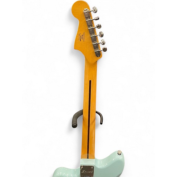 Used Squier JAZZMASTER Daphne Blue Solid Body Electric Guitar