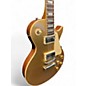 Vintage 1981 Gibson Les Paul Standard Gold Bullion Solid Body Electric Guitar