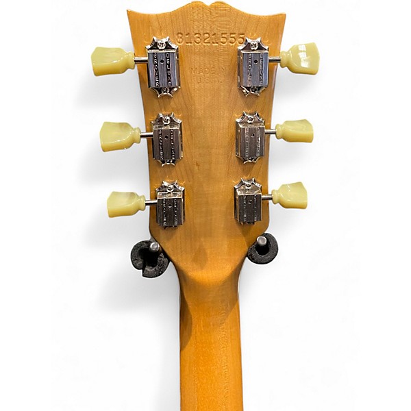 Vintage 1981 Gibson Les Paul Standard Gold Bullion Solid Body Electric Guitar