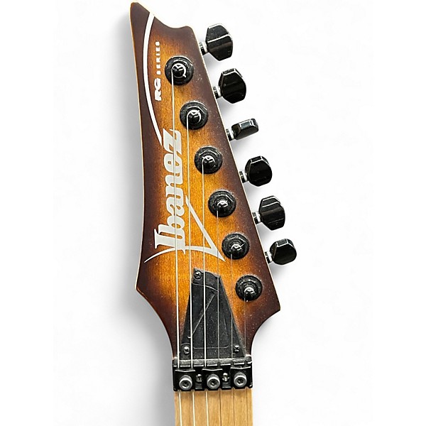 Used Ibanez RGAR42MFT Dragons Eye Burst Solid Body Electric Guitar