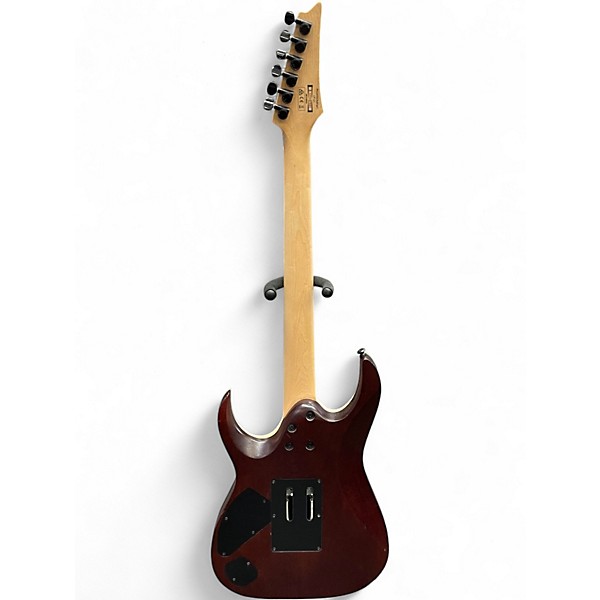 Used Ibanez RGAR42MFT Dragons Eye Burst Solid Body Electric Guitar