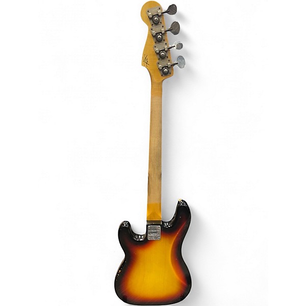 Used Fender Custom Shop 1959 P Bass 3 Color Sunburst Electric Bass Guitar
