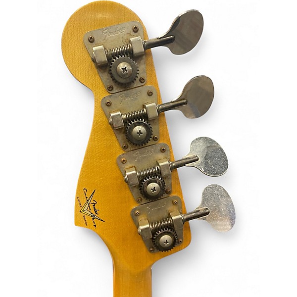 Used Fender Custom Shop 1959 P Bass 3 Color Sunburst Electric Bass Guitar