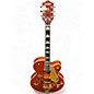 Used Gretsch Guitars G6120TGDS Round Up Orange Hollow Body Electric Guitar