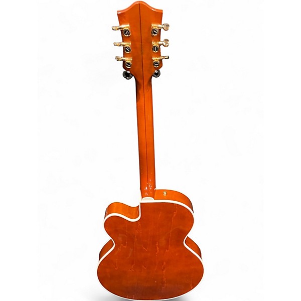 Used Gretsch Guitars G6120TGDS Round Up Orange Hollow Body Electric Guitar