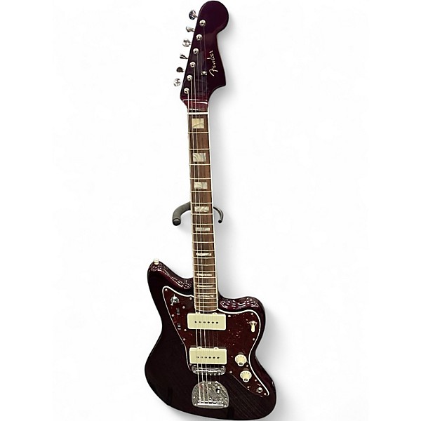 Used Fender Troy Van Leeuwen Jazzmaster OXBLOOD Solid Body Electric Guitar