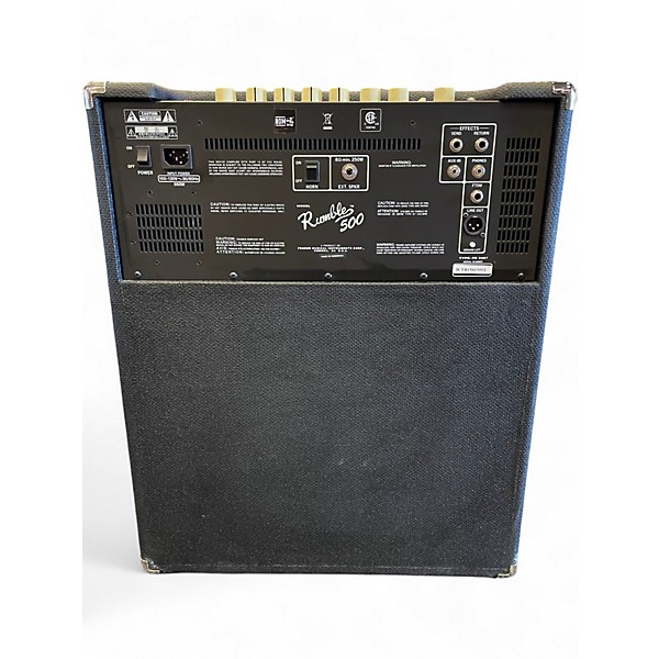 Used Fender Rumble 500 2x10 Bass Combo Amp