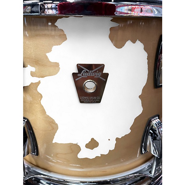 Used Ludwig 3 Piece Classic Maple Jazzette Natural Drum Kit