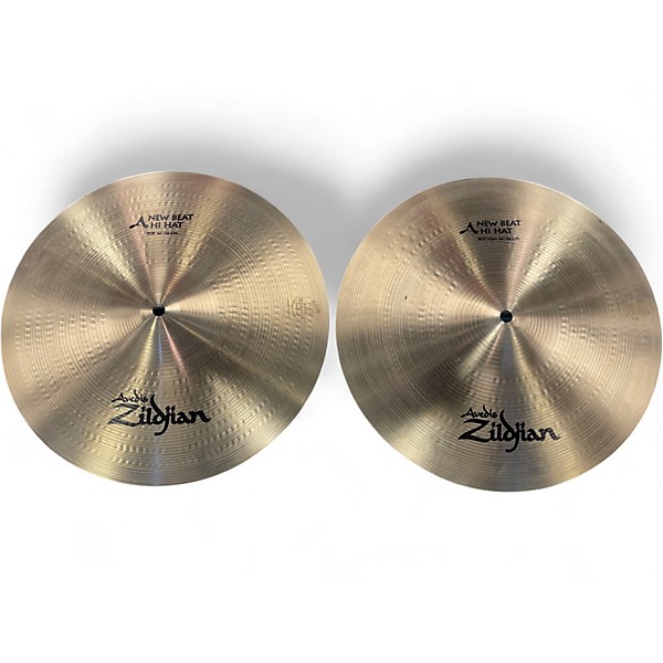 Used Zildjian 14in A Series Hi Hat Pair Cymbal