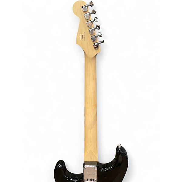 Used Squier Sonic Strat Black Solid Body Electric Guitar