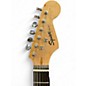 Used 2001 Squier Mini Stratocaster Torino Red Solid Body Electric Guitar
