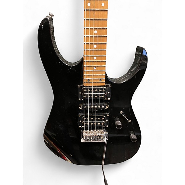 Used Ibanez RG170 Black Solid Body Electric Guitar