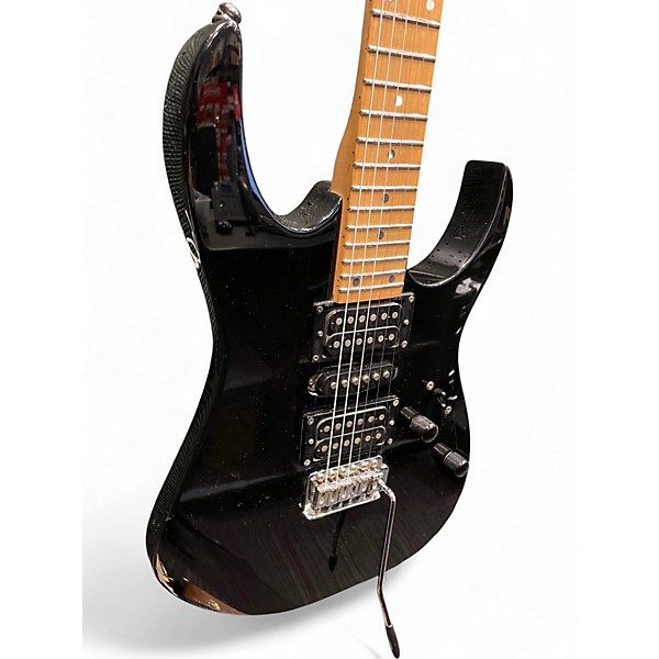 Used Ibanez RG170 Black Solid Body Electric Guitar