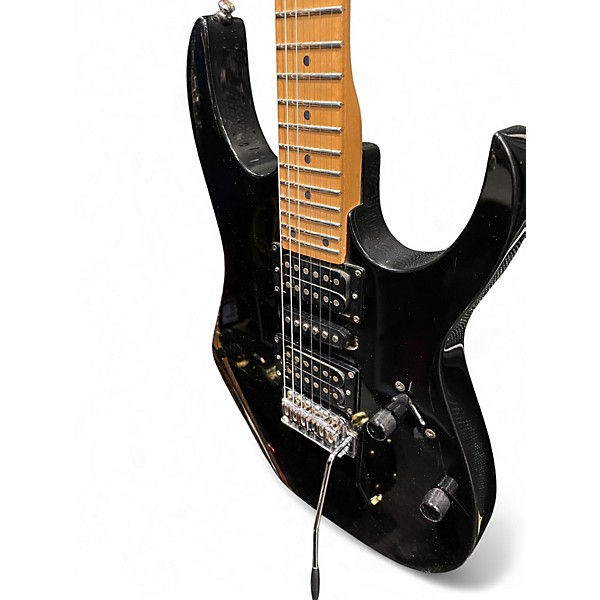 Used Ibanez RG170 Black Solid Body Electric Guitar