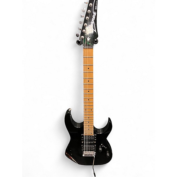 Used Ibanez RG170 Black Solid Body Electric Guitar