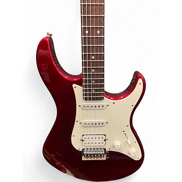 Used Yamaha PAC012 Pacifica Candy Apple Red Metallic Solid Body Electric Guitar