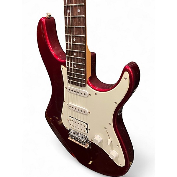 Used Yamaha PAC012 Pacifica Candy Apple Red Metallic Solid Body Electric Guitar